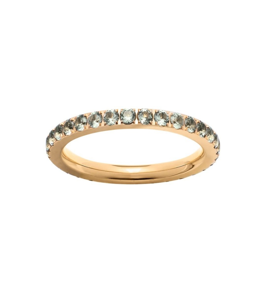 Glow Ring - Olive Gold