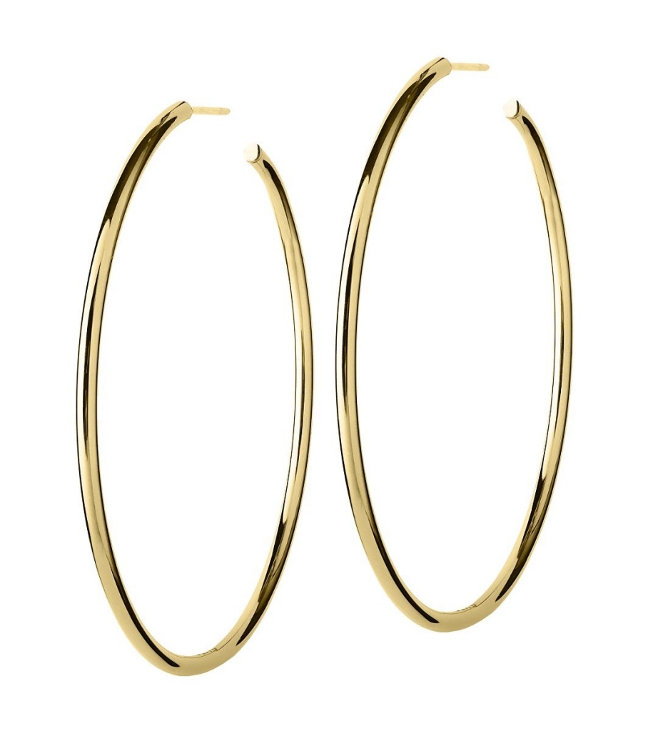Hoops Earrings - Gold Large