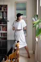 Reno Dress Organic - Off White