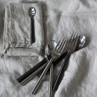 Steel Dinner Fork - Polished