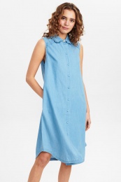 Nucherith Dress - Medium Blue denim