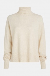 Coll Neck sweater - Cream