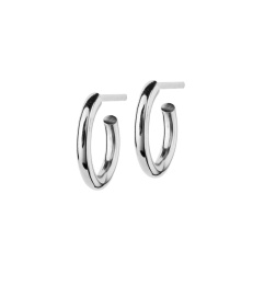 Hoops Earrings - Steel Small
