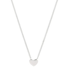 Pure Heart Mini Necklace - Steel