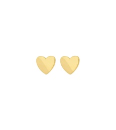 Pure Heart Mini Studs - Gold