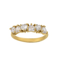 Sweetheart Ring Multi - Gold