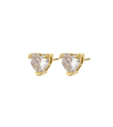 Sweetheart Studs - Gold
