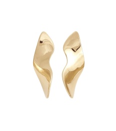 Wave Studs S - Gold