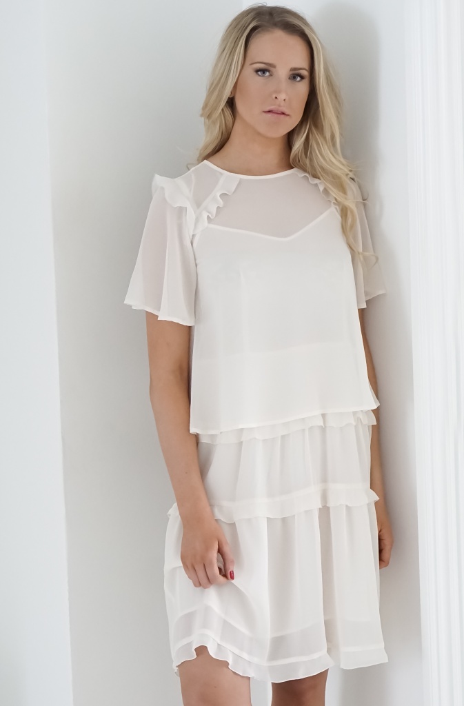TWINSET Dress With Top Plain Vanilla AB