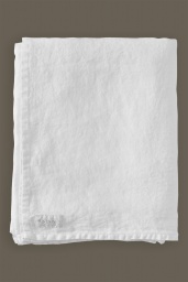 Underlakan White Washed Linen