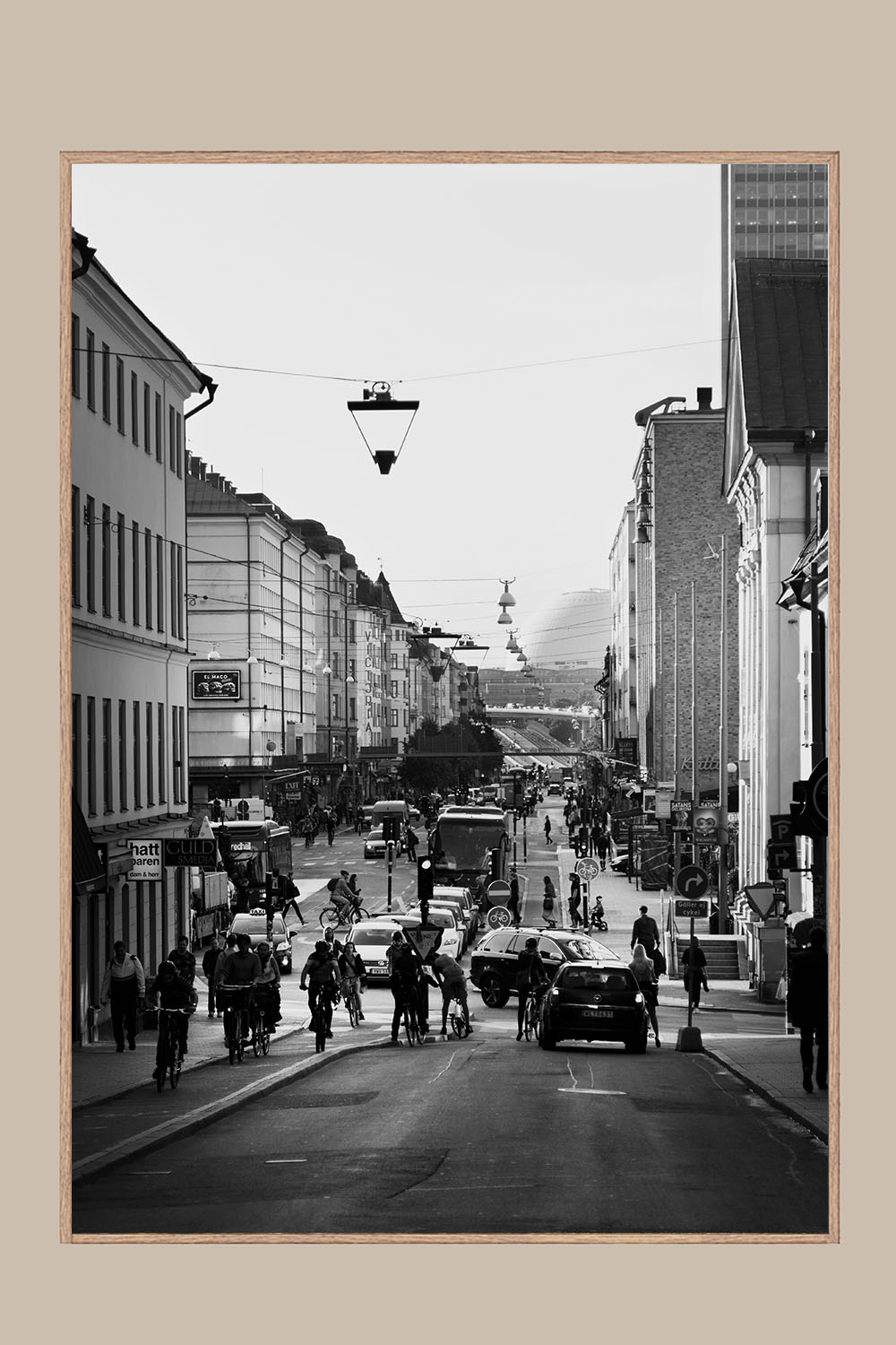 Print Götgatan 29,7x42 cm