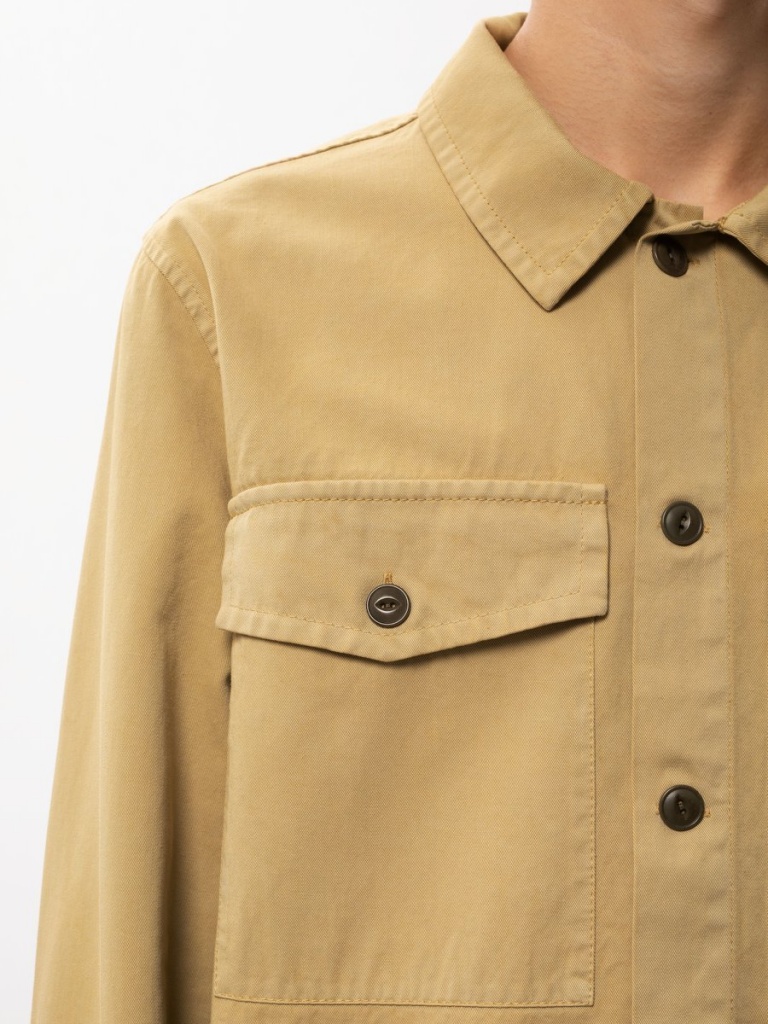 nudie colin utility overshirt