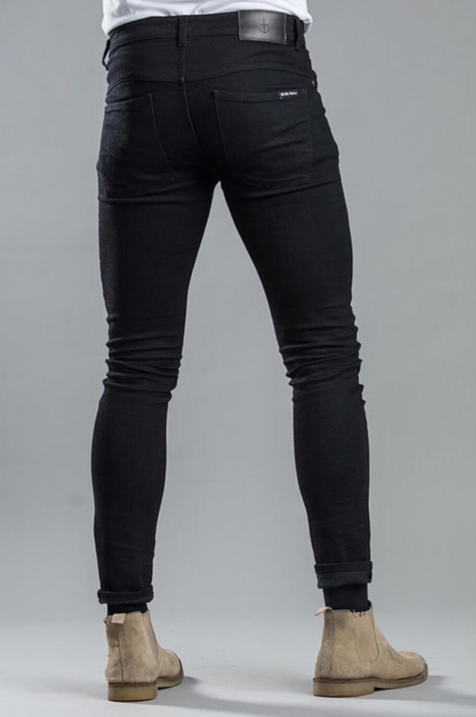 the blue uniform jeans