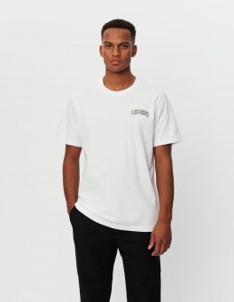 Blake T-Shirt White/Olive Night