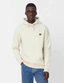 Piece Hoodie Oyster Gray/Olive