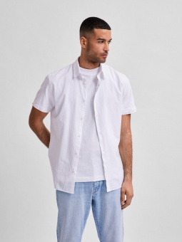 New-Linen Shirt White