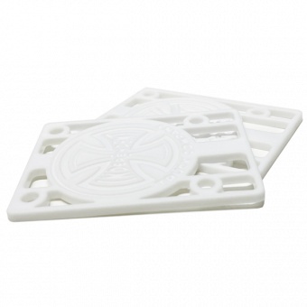 Independent Hard Riser pads 1/8" white