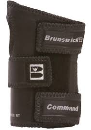 Brunswick Bionic Positioner BLUE Bowling Wrist Support Glove Right Handed 
