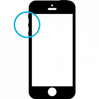 iPhone 5S Volym & Mute-knapp