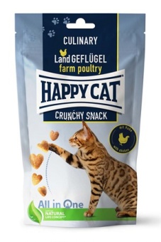 HappyCat Crunchy Snack, fågel/morötter, 70 g