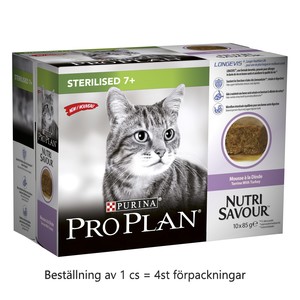 Pro Plan Cat Sterilised 7+ 10p