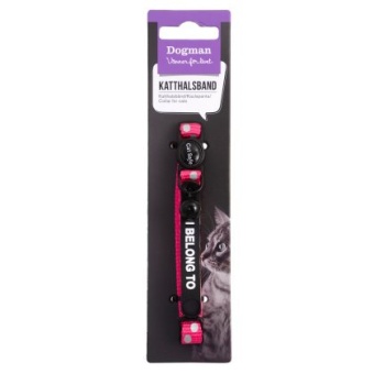Katthalsband reflex dots 10mm x 21-30cm