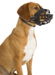 Munkorg Muzzle Flex, silicon, , svart 