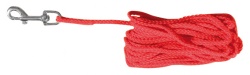 Spårlina, nylon, 10 m/ø 5 mm, röd