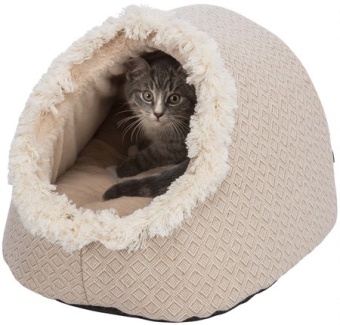 Boho igloo, 35 × 26 × 41 cm, beige