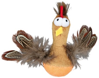 Stå-upp Kyckling med microchipljud, 10 cm
