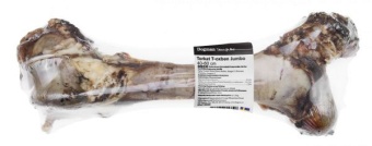 Torkat ben ox plastad XL 40-60cm