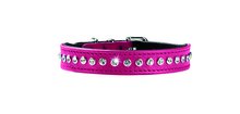 Halsband m kristaller rosa