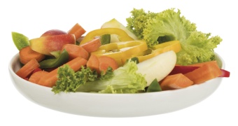 Vegetabilskål, keramik,600 ml/ø 23 cm, cream