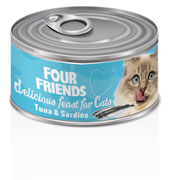 FourFriends Burkmat Tuna & Sardine 85 g