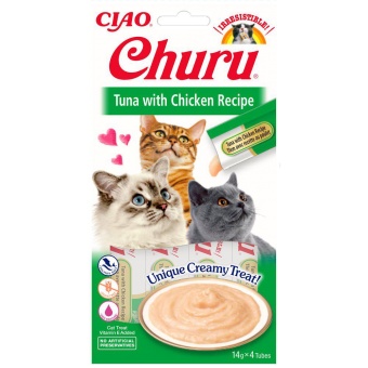 Churu cat tuna with chicken 4p