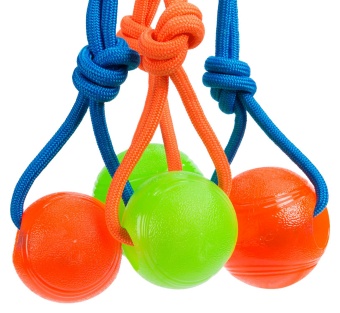 Boll med repögla orange
