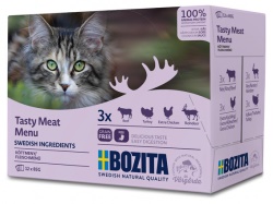 Bozita katt Kött i sås Multibox 12x85 g / 1.02kg