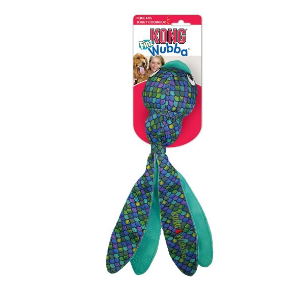 KONG Leksak Wubba Finz Blå L 37cm