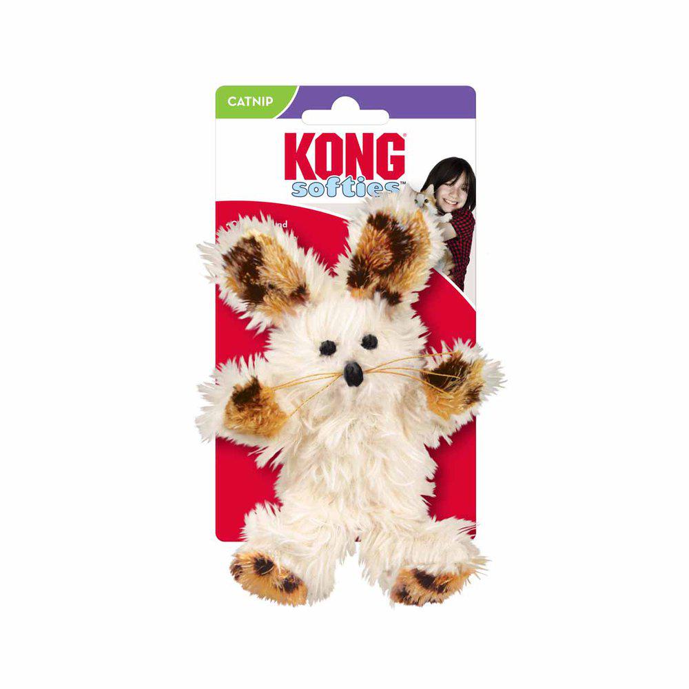 Kong Softies Fuzzy Bunny 15x11x4cm 