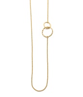 Terry twin Necklace , gold
