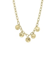 Rivoli chunky chain necklace