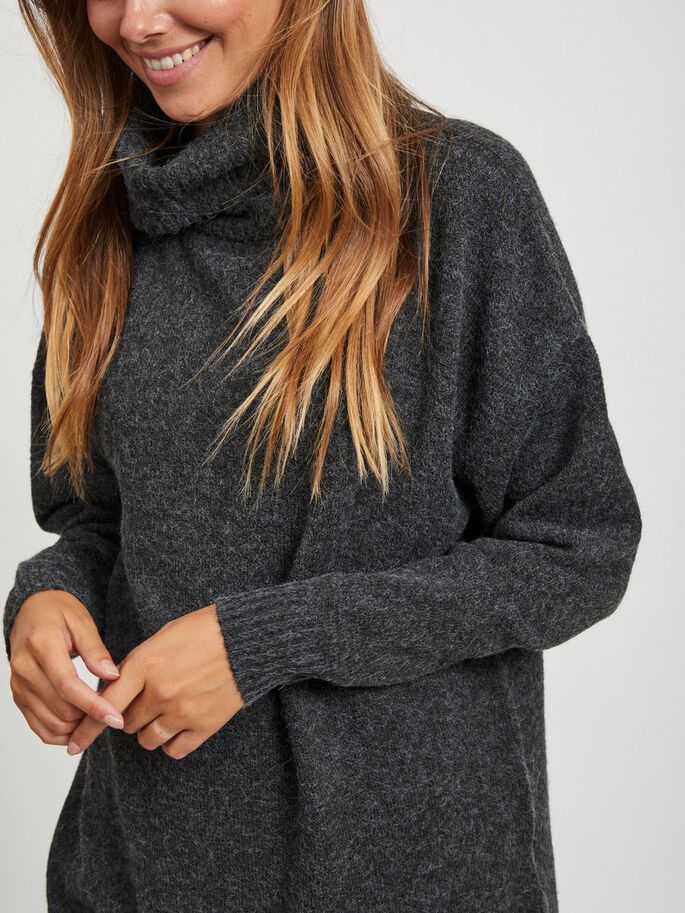 VIHANNA ROLLNECK L/S KNIT TOP/SU-NOOS 