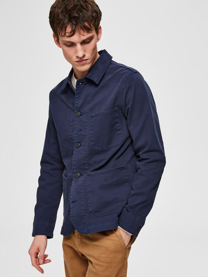 SLHJACKSON COTTON JACKET W - Strandbergs