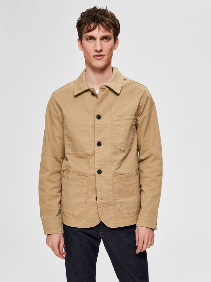 SLHJACKSON COTTON JACKET W - Strandbergs