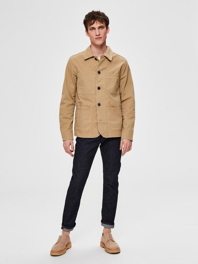 SLHJACKSON COTTON JACKET W - Strandbergs
