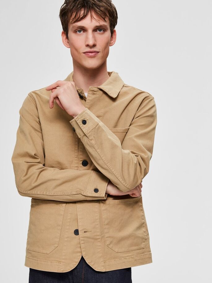 SLHJACKSON COTTON JACKET W - Strandbergs