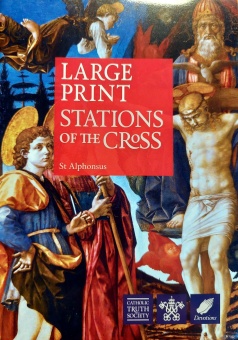 Large Print Stations of the Cross CTS-häfte