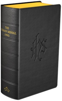 Daily Missal (latin/eng, 1962), svart