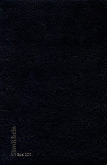 Bibel 2000, Slimline, svart