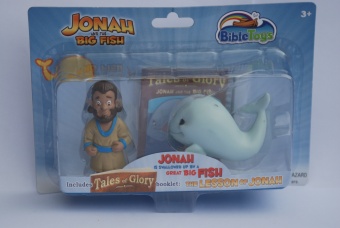 Actionfigurer Jona och fisken